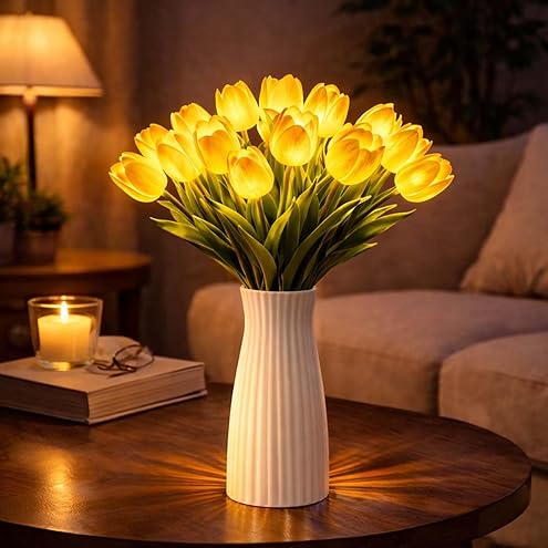 Radiant Romantic Tulip Light