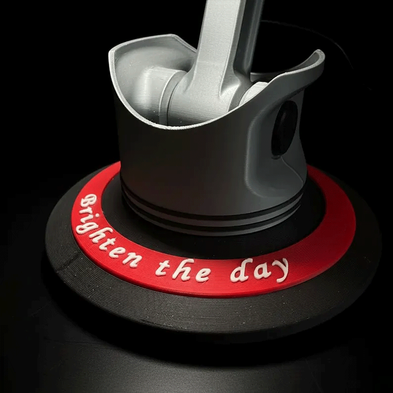 Engine Piston Table Lamp