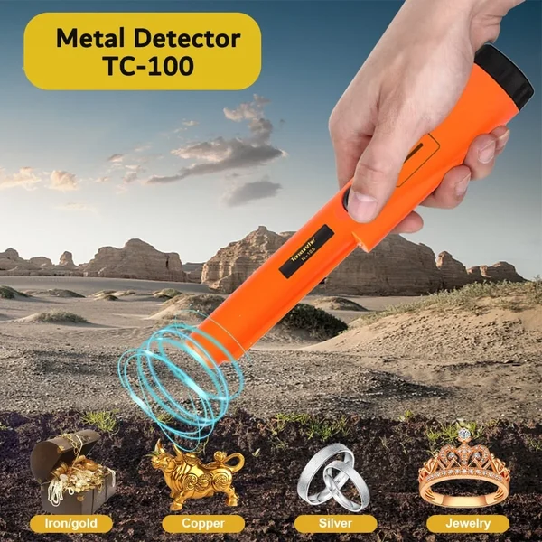 Metal Detector-360° Precision Search
