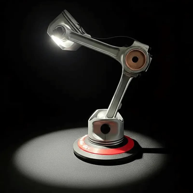 Engine Piston Table Lamp