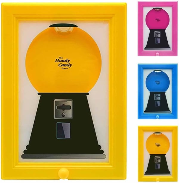 🏆Last Day 49% OFF🍬Rare Vintage The Handy Candy Frame - Hanging Candy Machine Art🔥