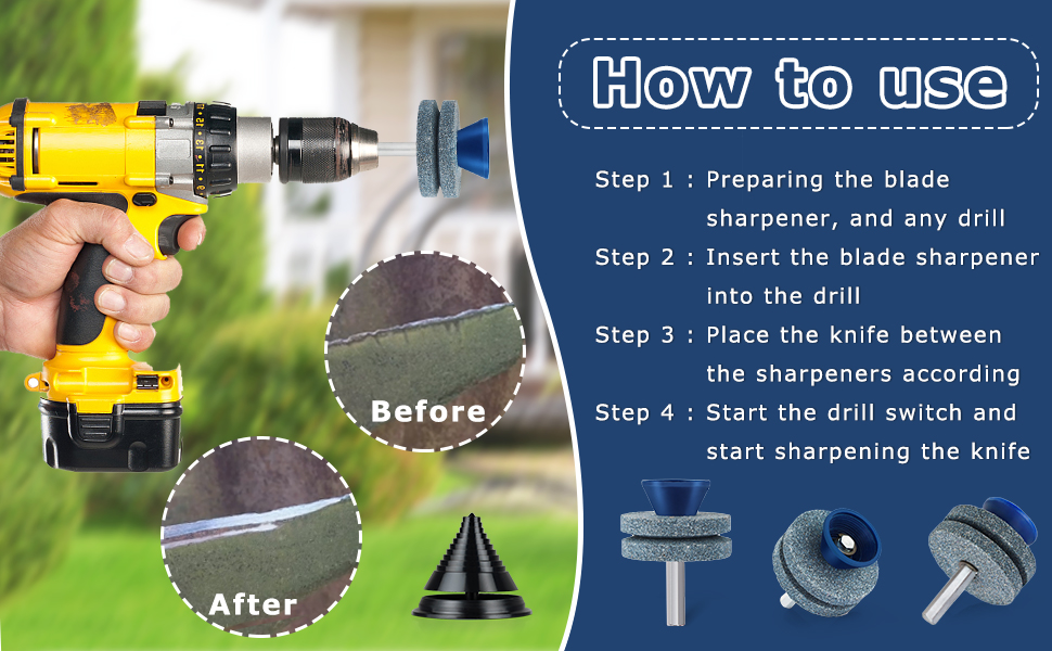 Lawn Mower Blade Sharpener