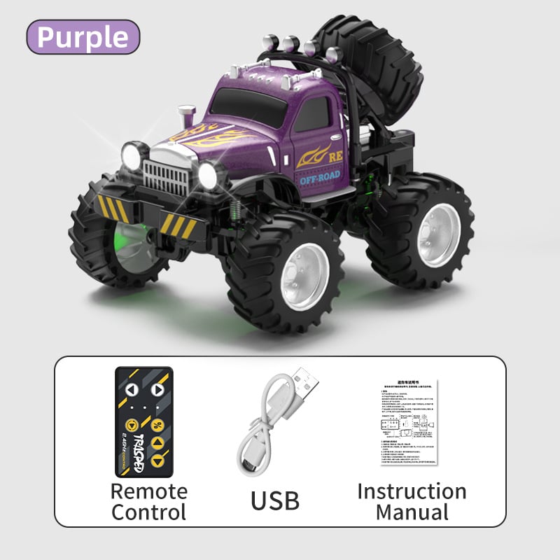 🎁Best Gift-Durable Off-JJRC Alloy Big Foot Off - Road Short Card RC Car