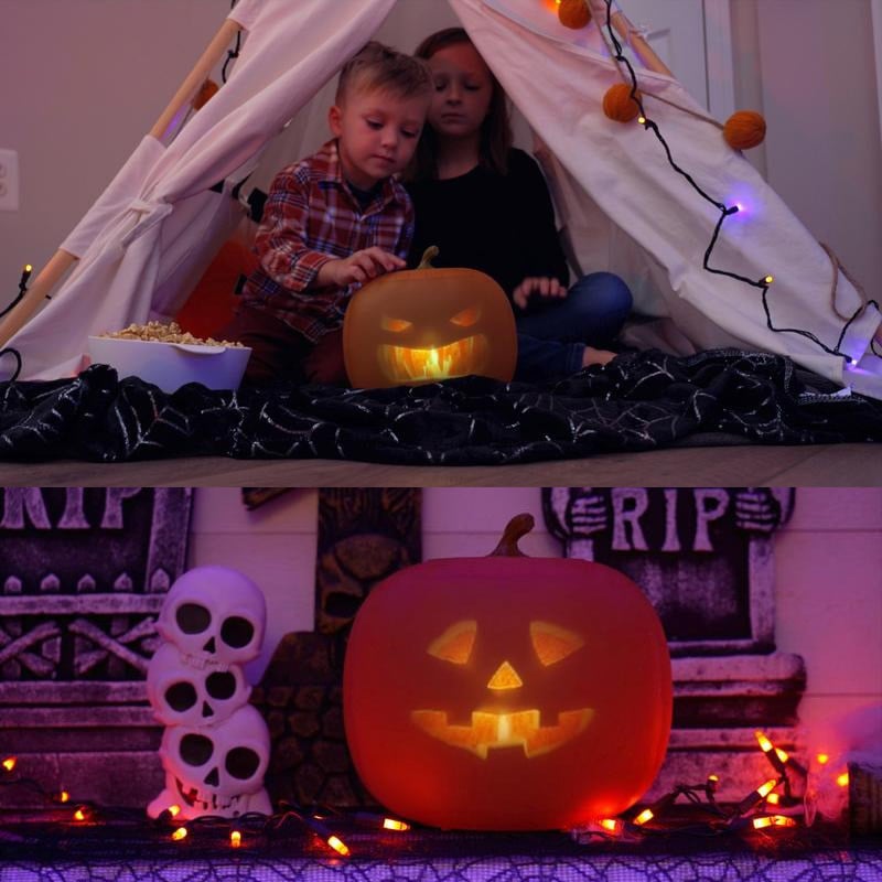 🎃3D Jabberin' Jack The Talking Animated Pumpkin with Built-In Projector & Speaker