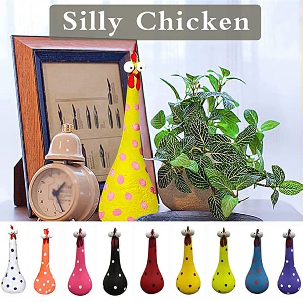 Silly Chicken Decor