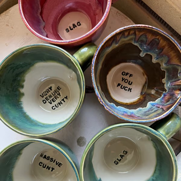 Jumbo Lightning Sweary Mug