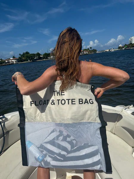 🔥 4-in-1 Pool Hammock & Beach Tote