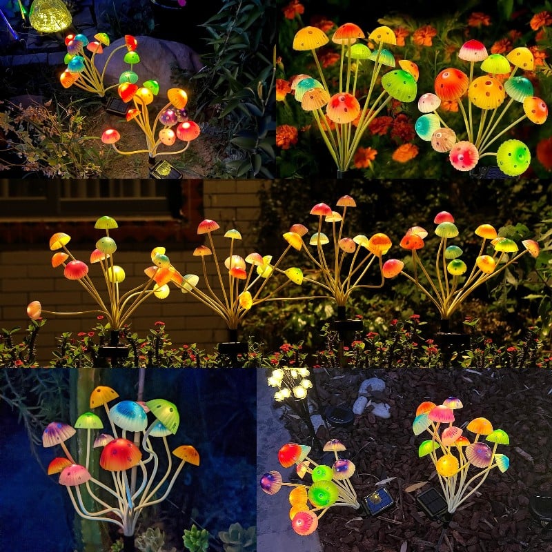 ✨This Week's Special Sale 49% OFF - Mushroom Solar Lights