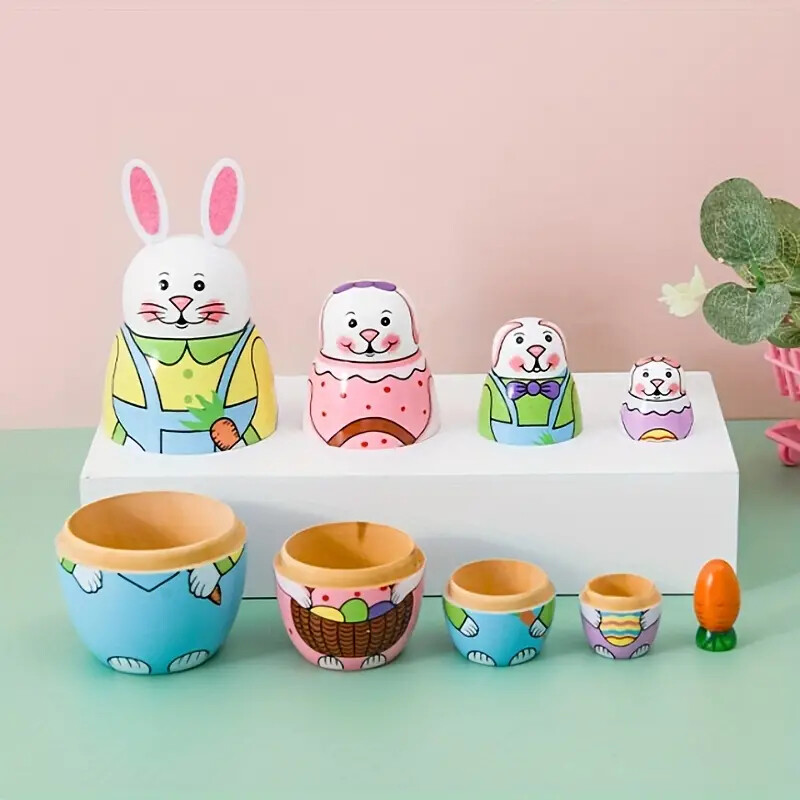 Rabbit Nesting Doll Set