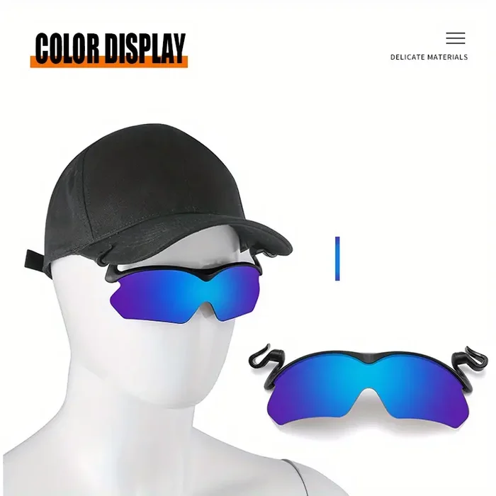 🔥Hot Sale Now 49% OFF- 2024 New Polarized Clip Cap Sunglasses