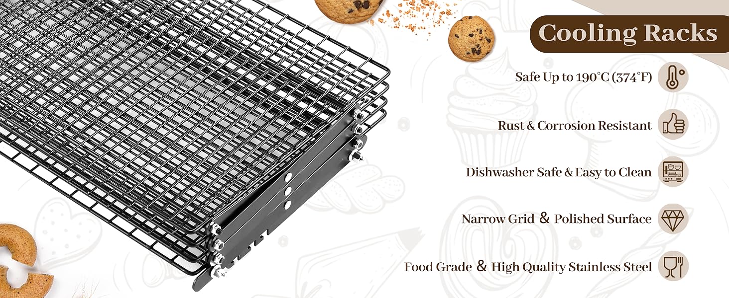 baking rack,wire rack for baking sheet,oven rack