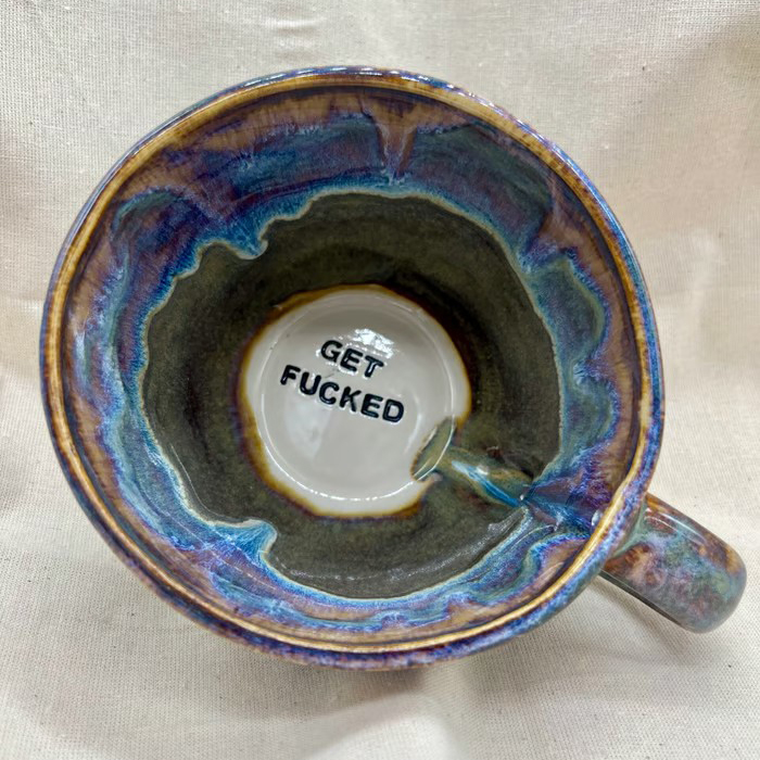 Jumbo Lightning Sweary Mug