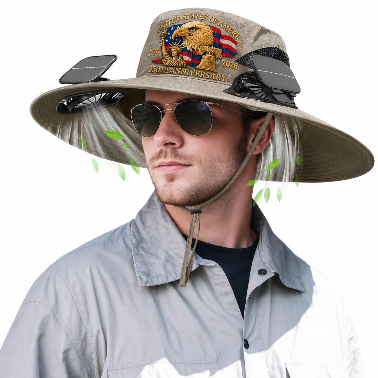 250th Anniversary Solar Dual-Fan Hat