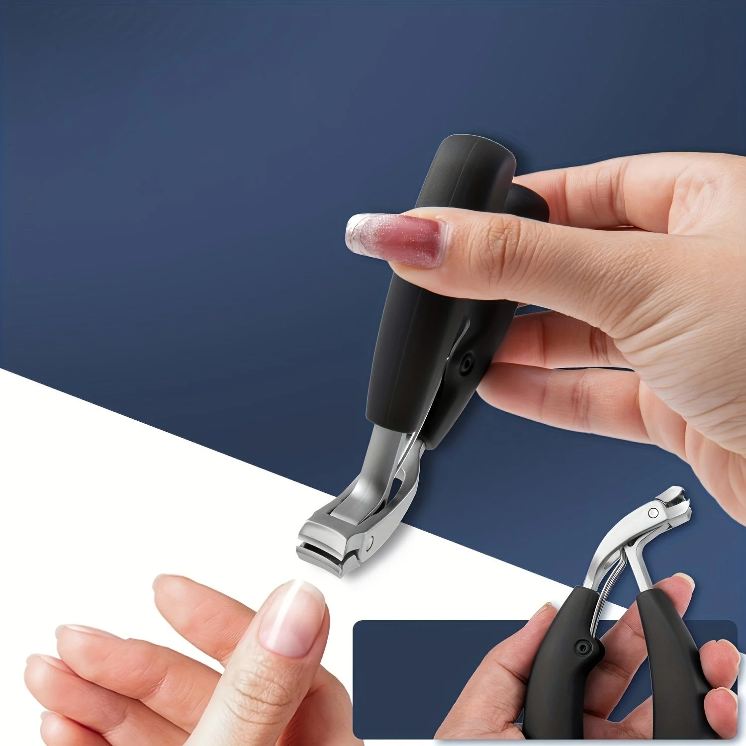 Modern Stainless Steel Large Opening Nail Clippers