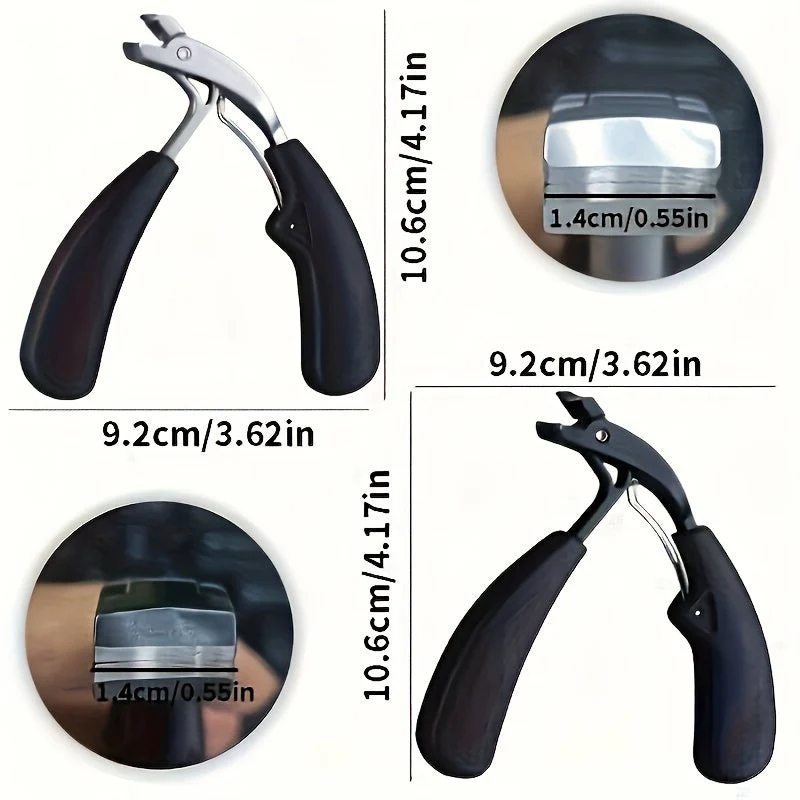 Modern Stainless Steel Large Opening Nail Clippers