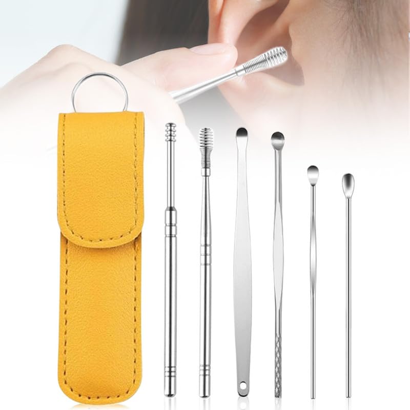 🔥 49% OFF🔥Innovative Spring EarWax Cleaner Tool Set