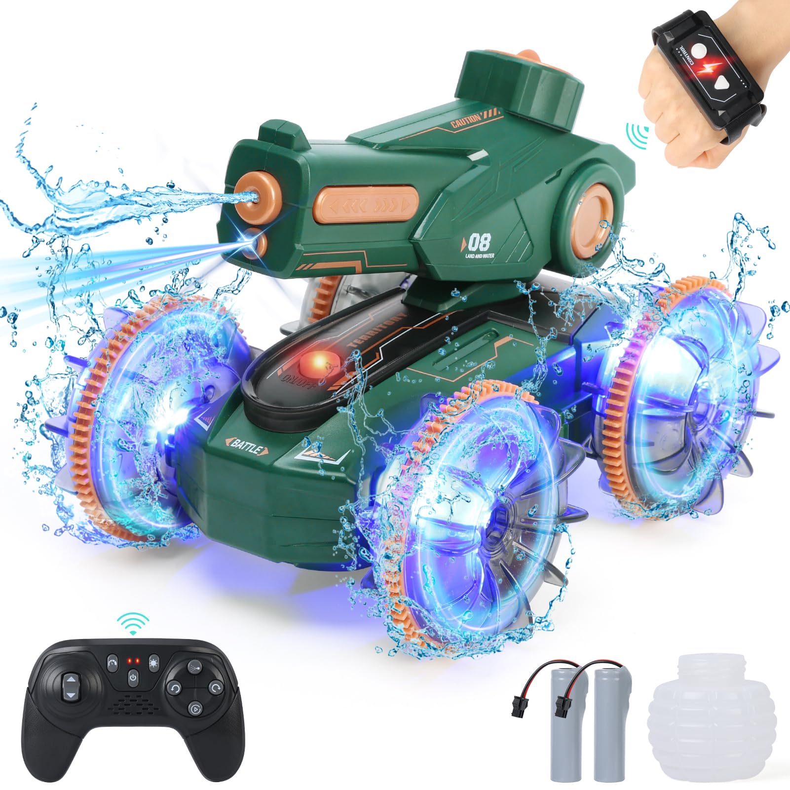 Remote Control Car Water Squirt Tank