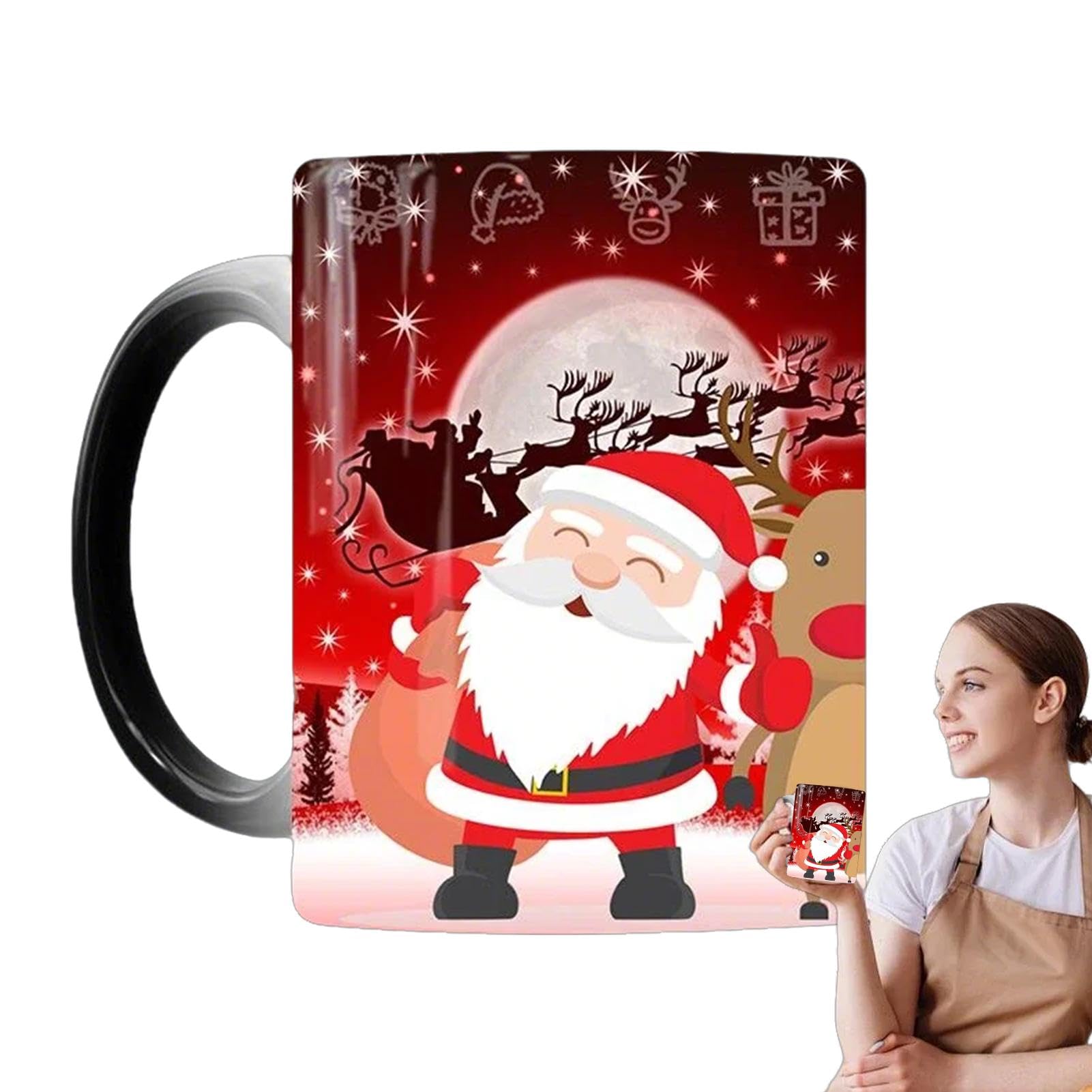 Magic Color Changing Christmas Mug