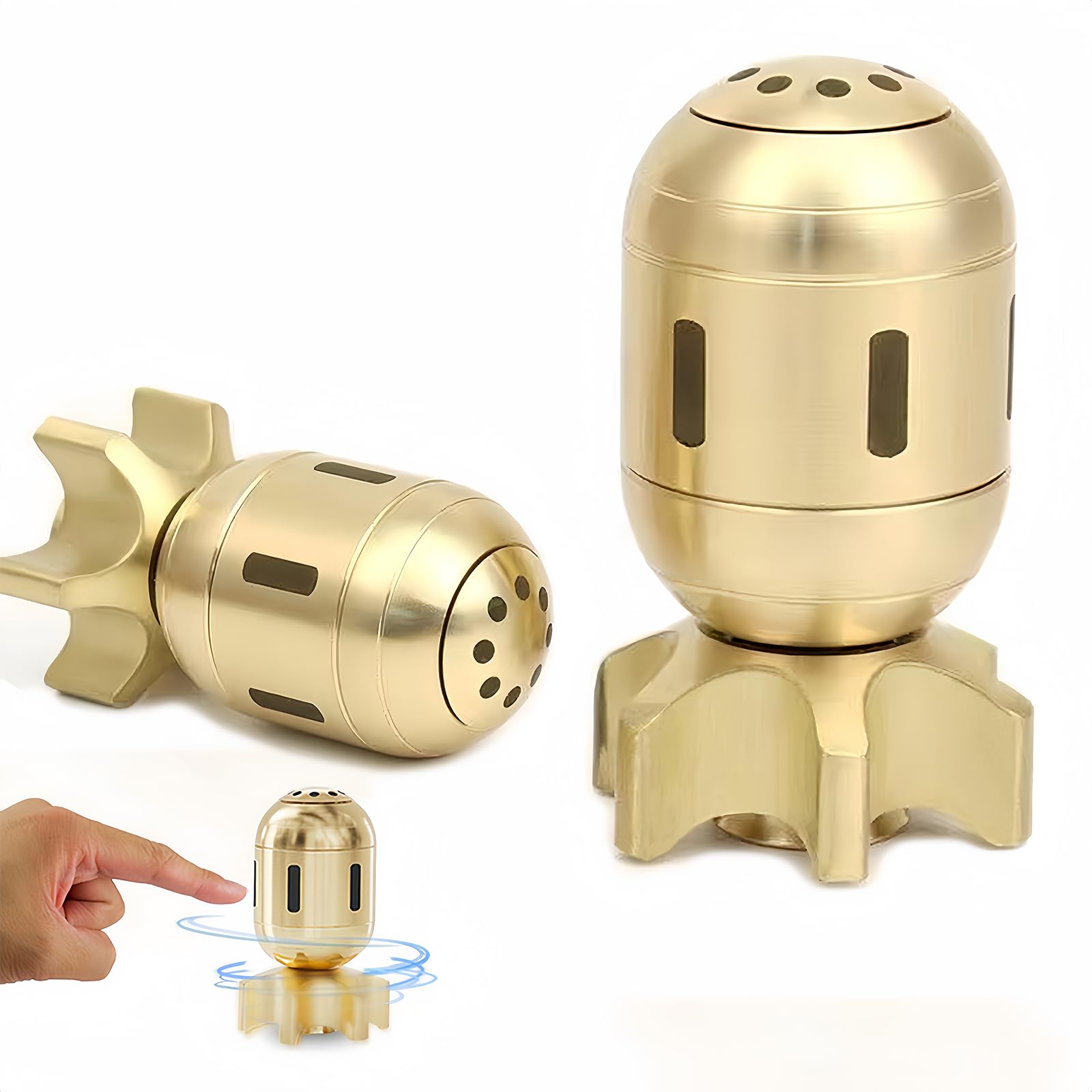 Hand Spinner Portable Brass Bombs Spinner