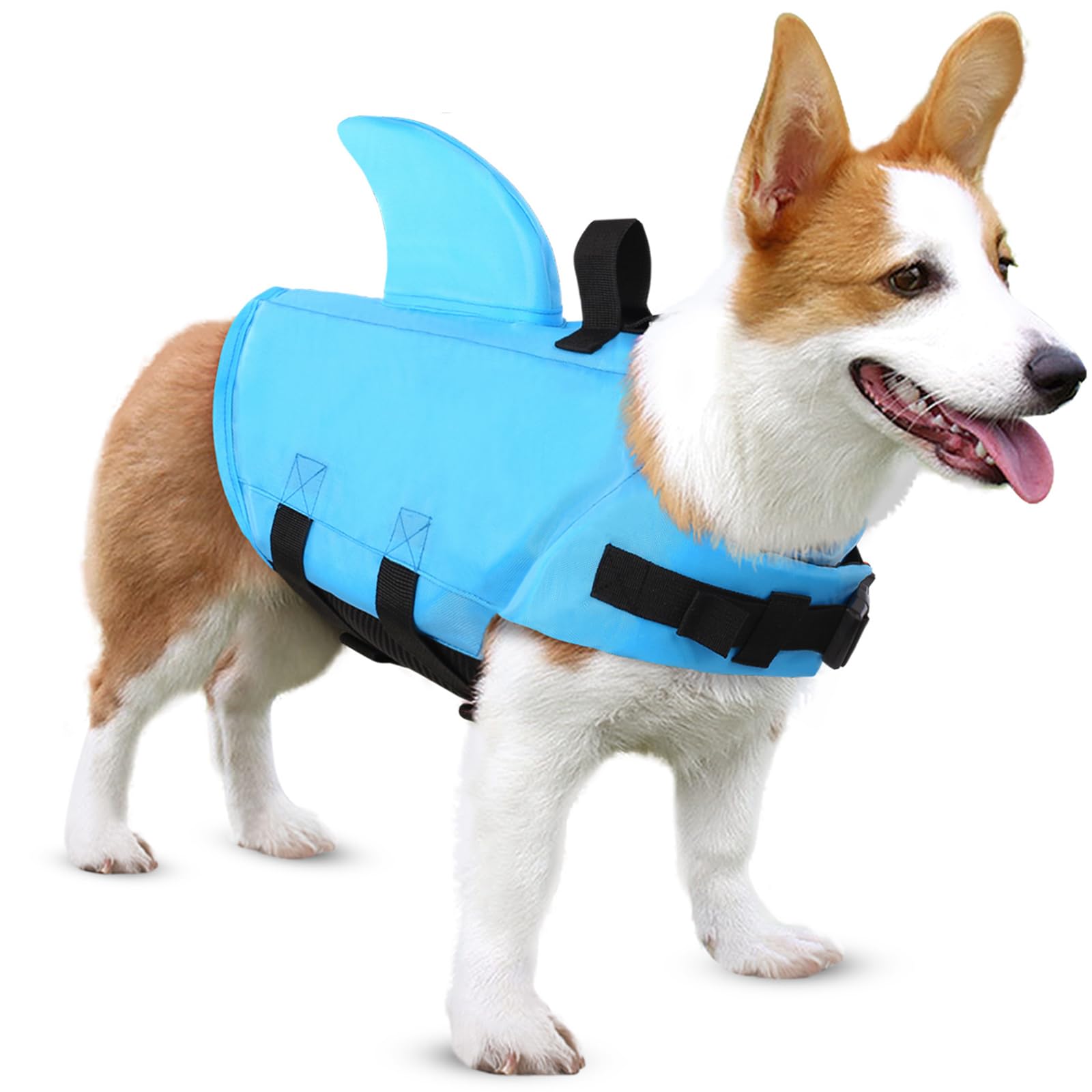 🔥Hot Sale💥Dog Life Vest Shark- Keep Your Pet Safe and Stylish in the Water!