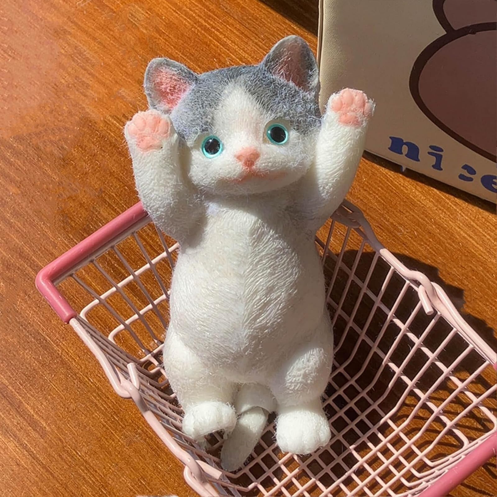 🐱3DTaba Squishy Cat，Finger Stress Relief Toys