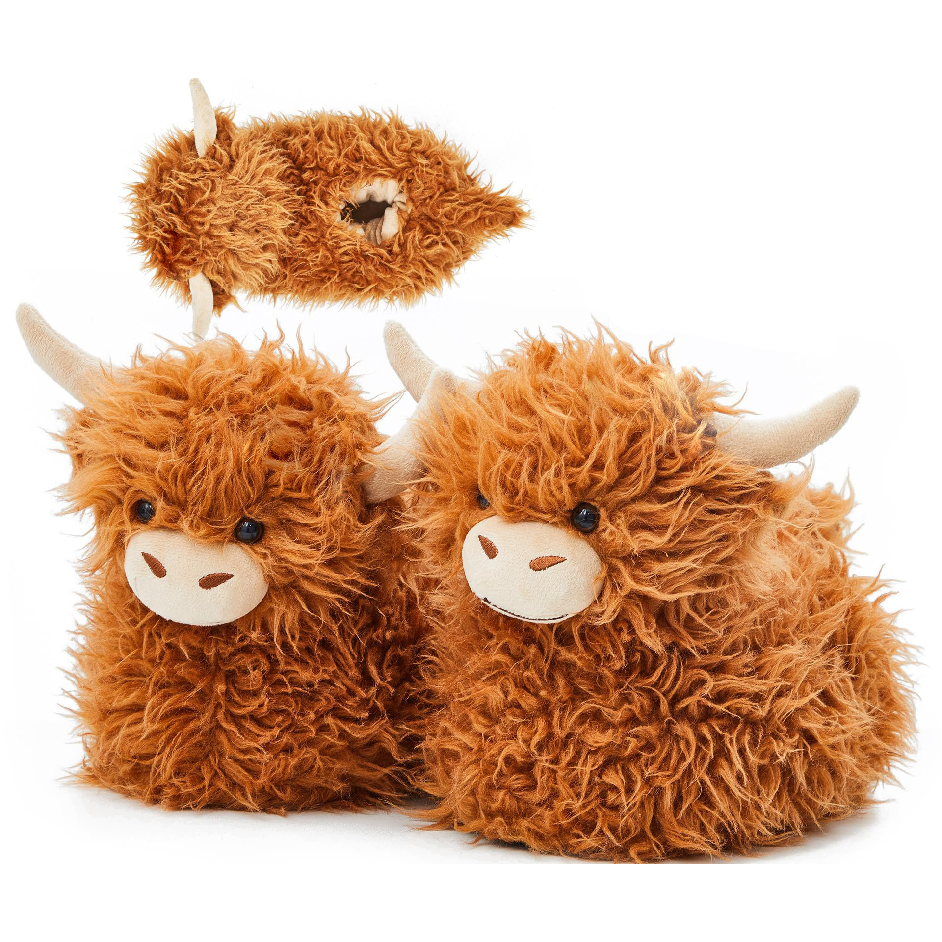 Adorable Highland Cow Slippers