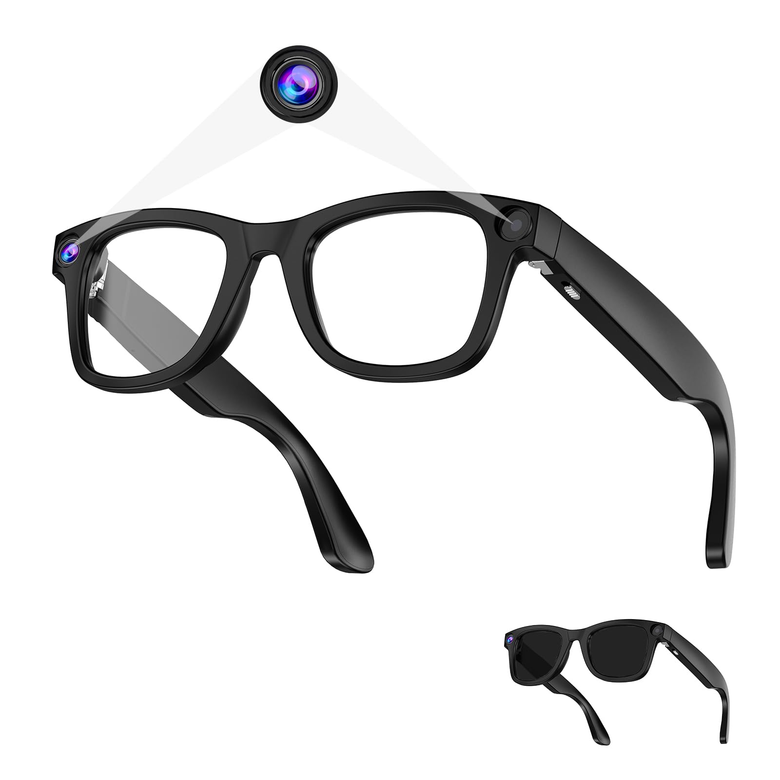 AI Smart Camera ChatGPT Glasses with Real-Time Translation & Object Recognition
