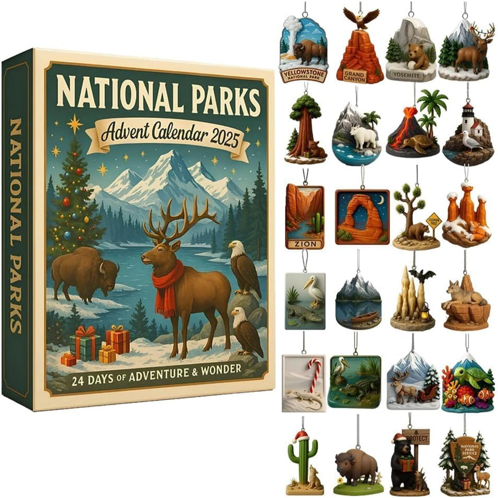National Parks Advent Calendar 2025(✨Same as in the picture)