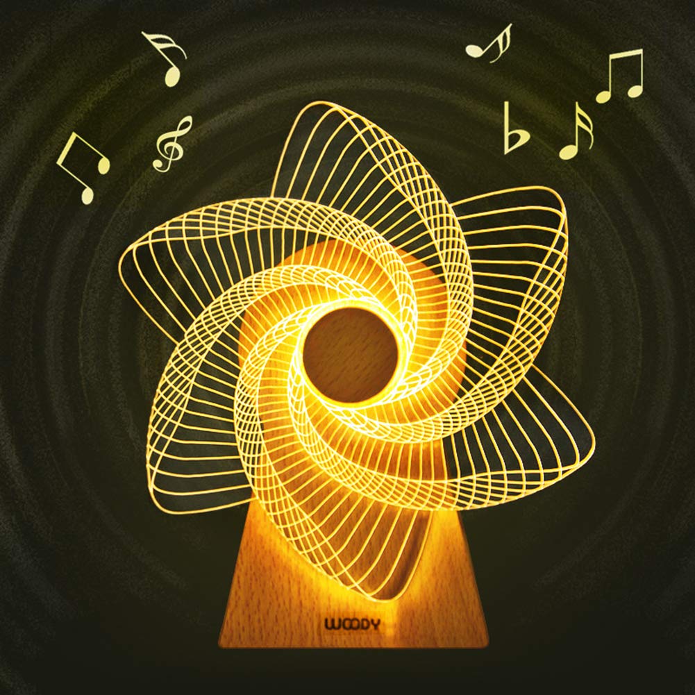 Windmill Rotating LED Light