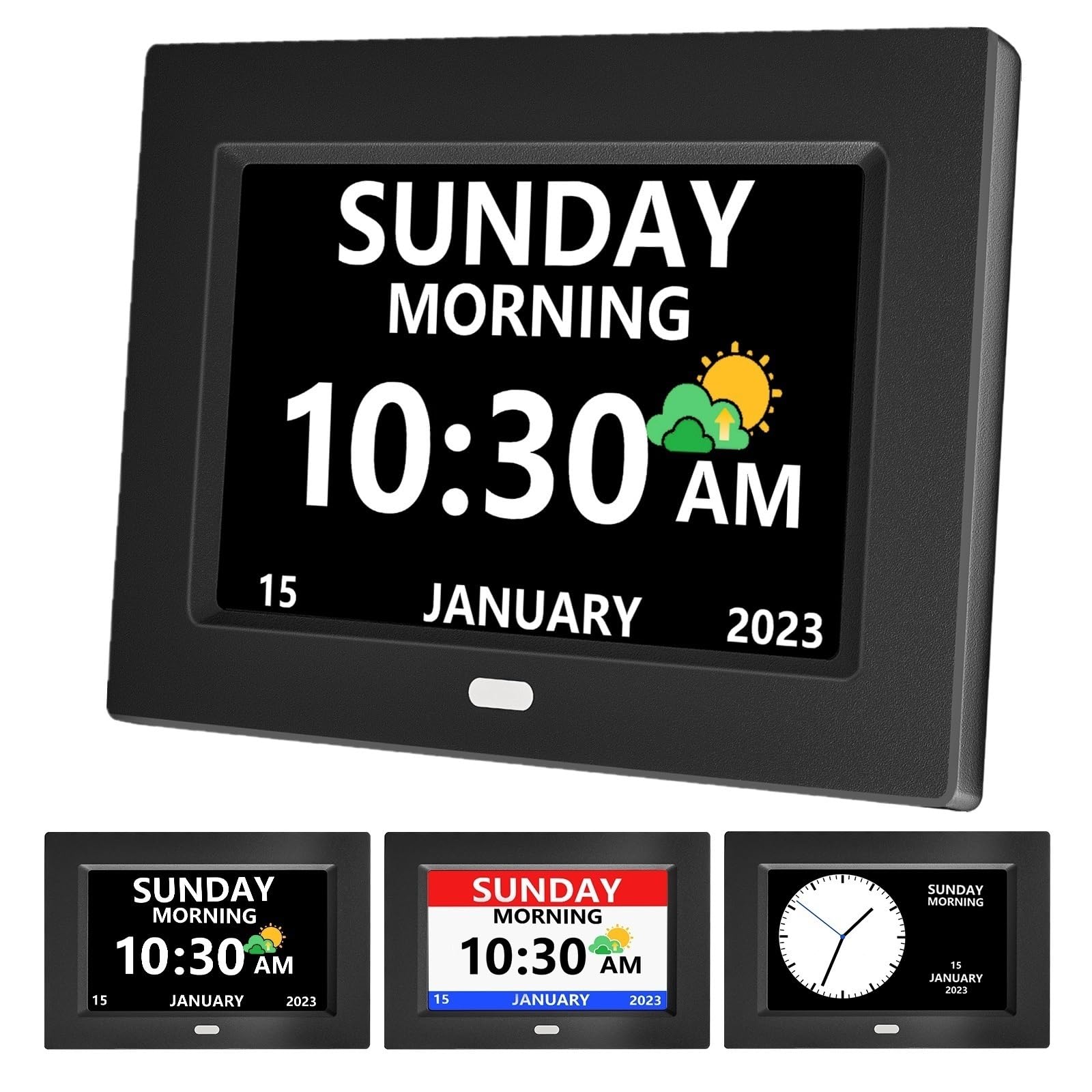 Large Display Reminder Clock for the Elderly