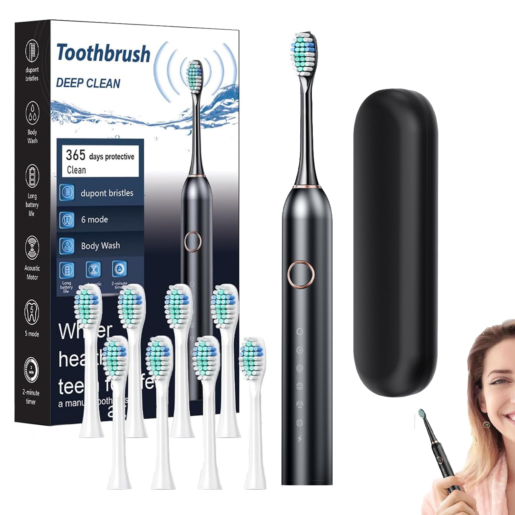 Adult Sonic Electric Toothbrush