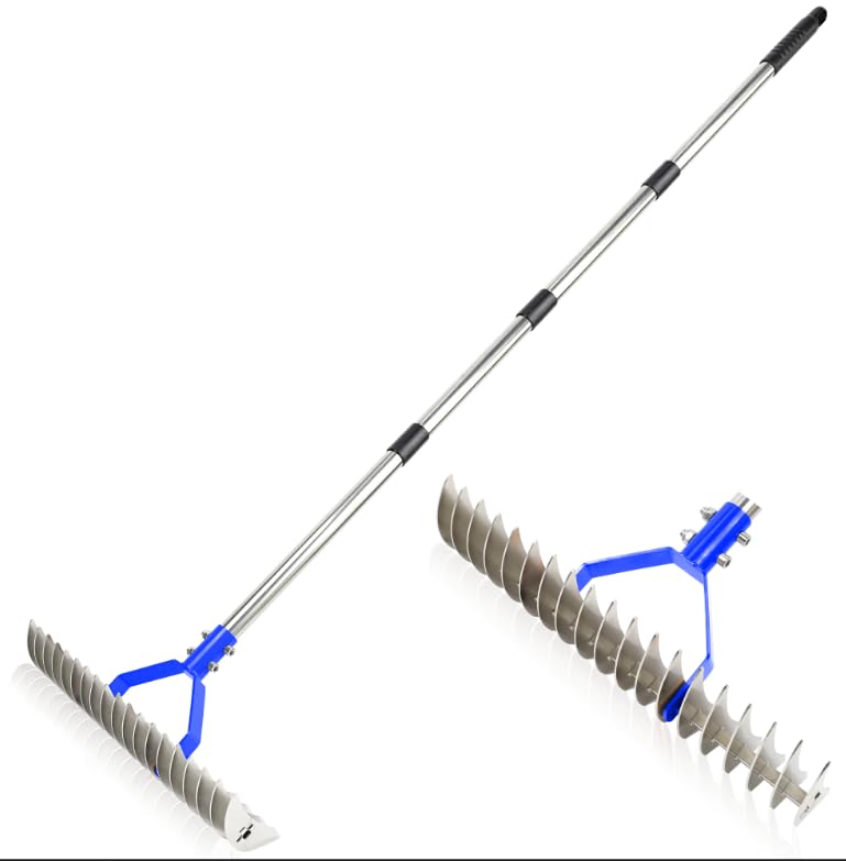 Thatch Rake lawn dethatcher Rake for leaves