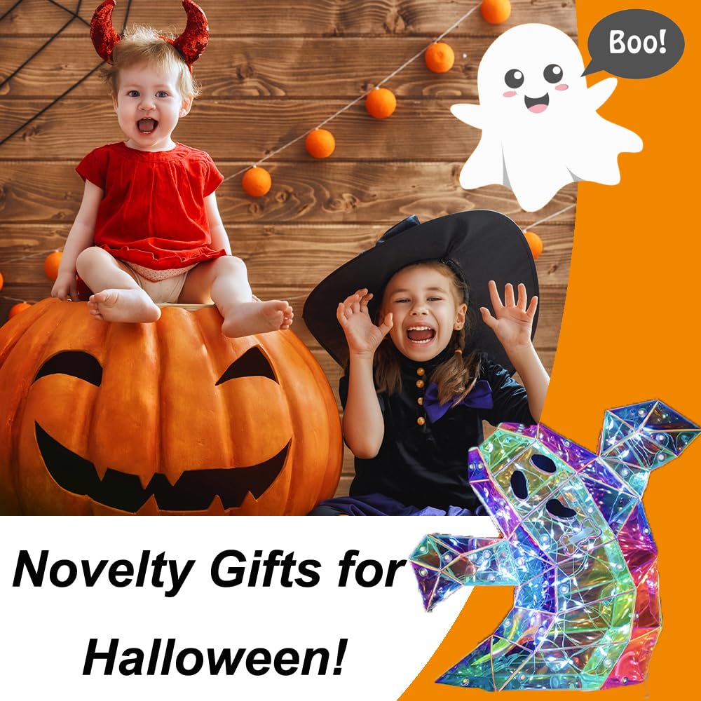 Prismatic Iridescent Spooky Ghost