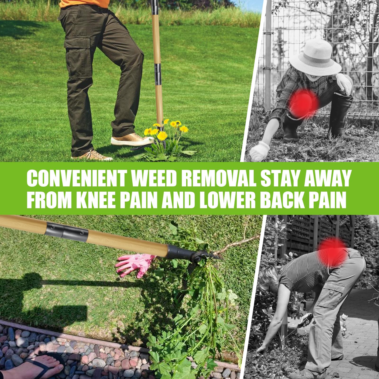 🌿Stand Up Heavy Duty Weed Puller Tool