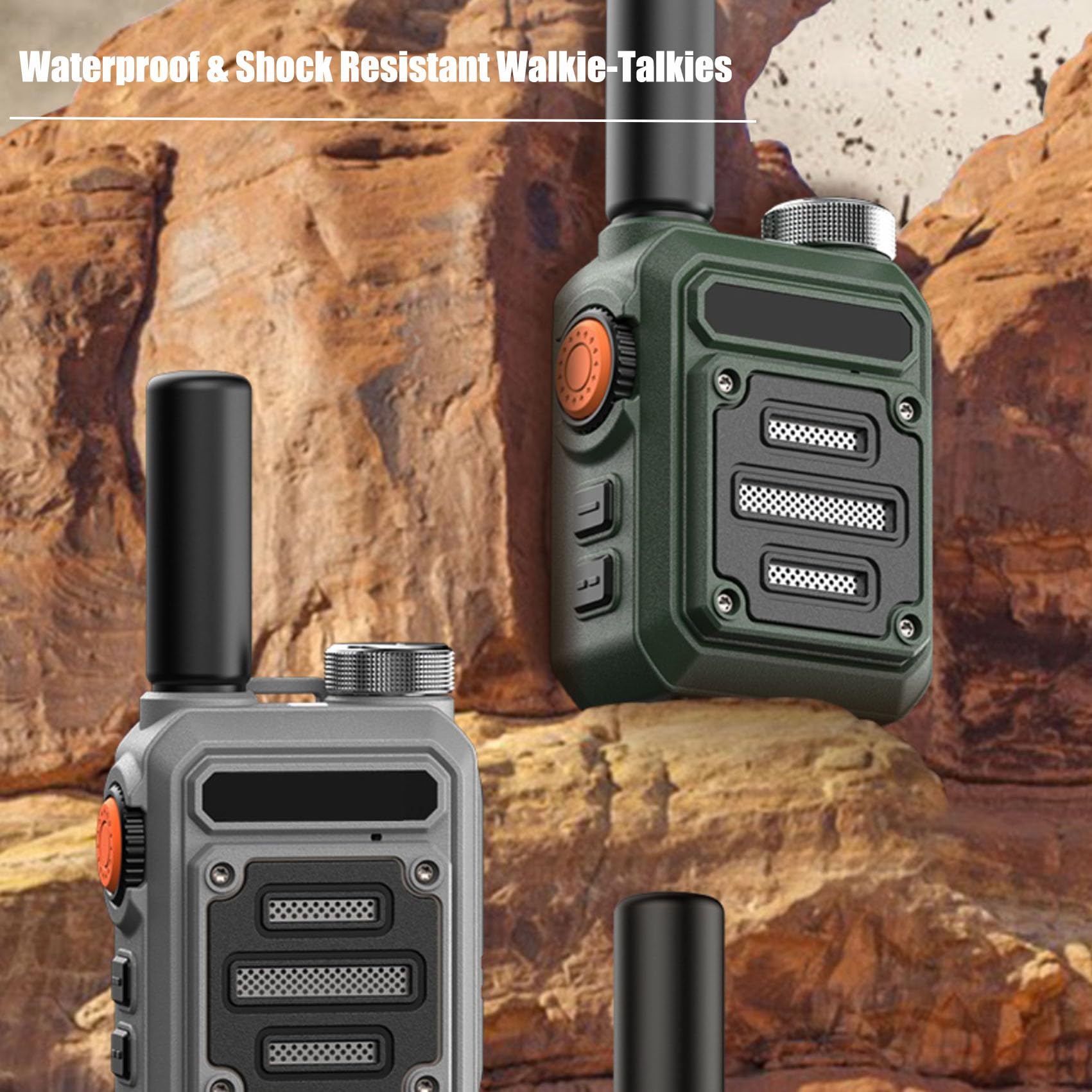 Last Day Promotion 49% OFF - 🔥Waterproof & Shock Resistant Walkie-Talkies