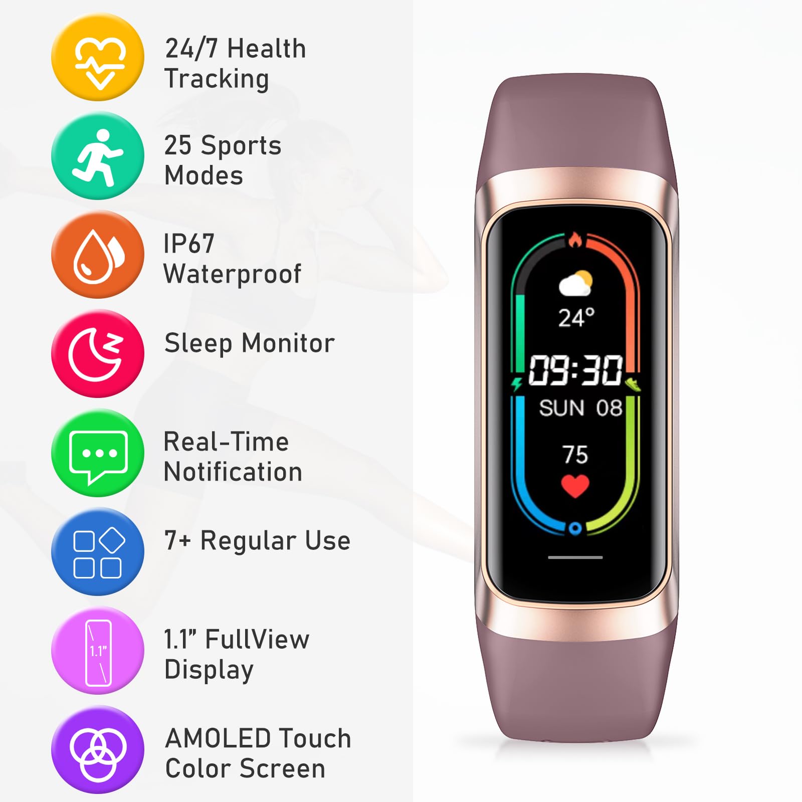 Fitness Tracker Watch 3.0
