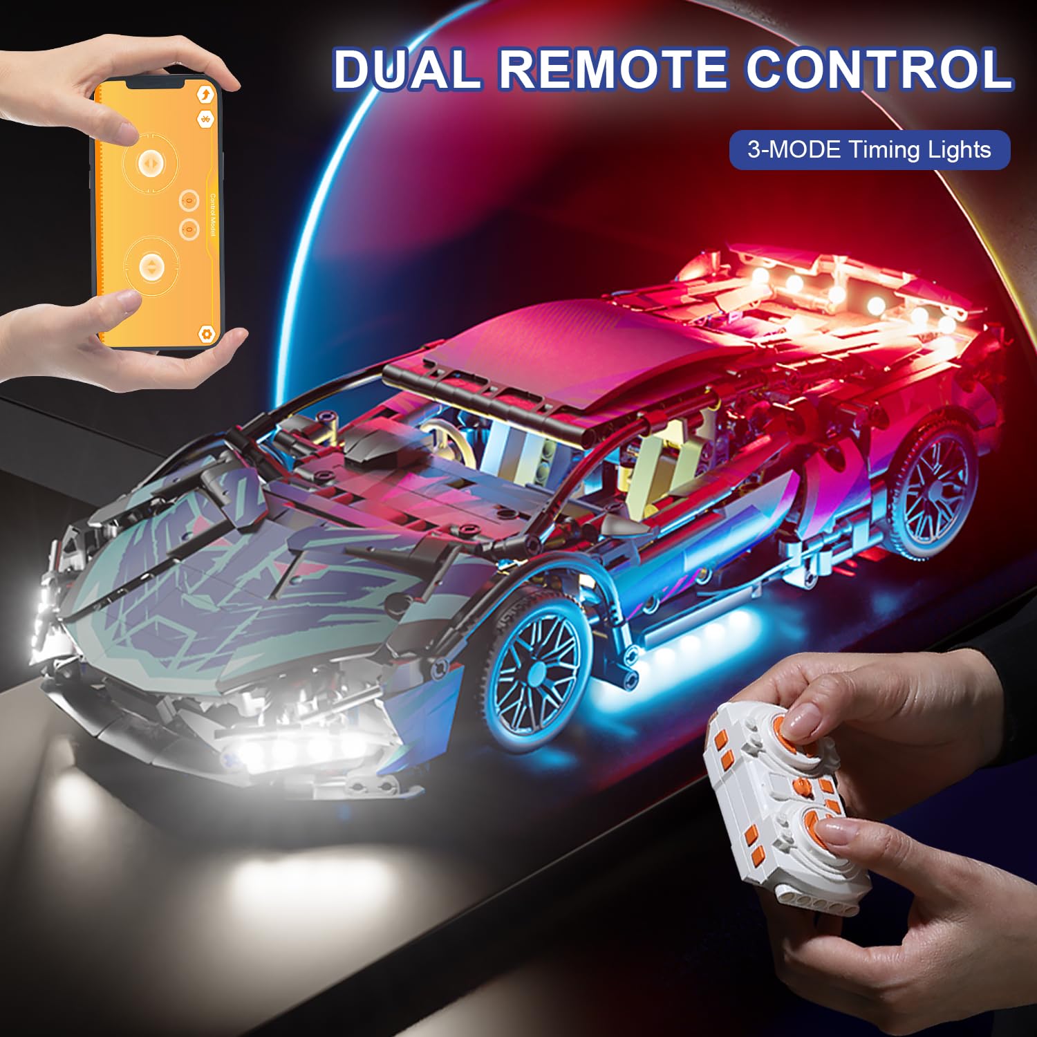 1:14 Remote Control Car Building Set