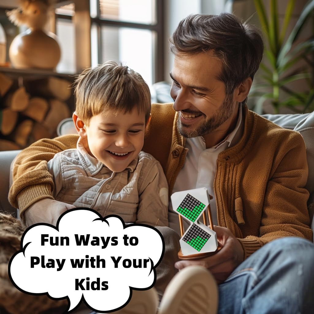 Funny LED Electronic Hourglass with Gravity Sensor