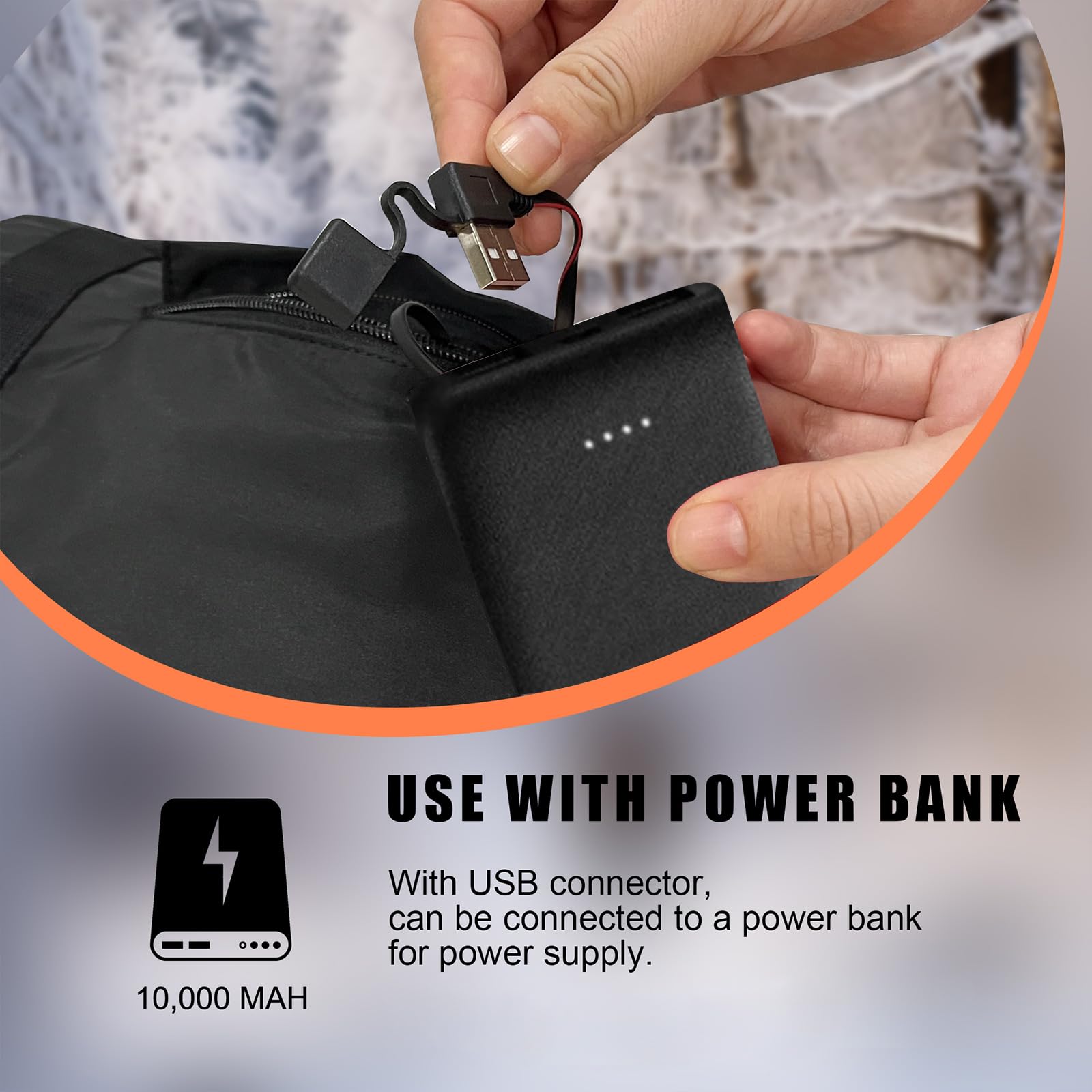 Electric Heated Hand Warmer Pouch