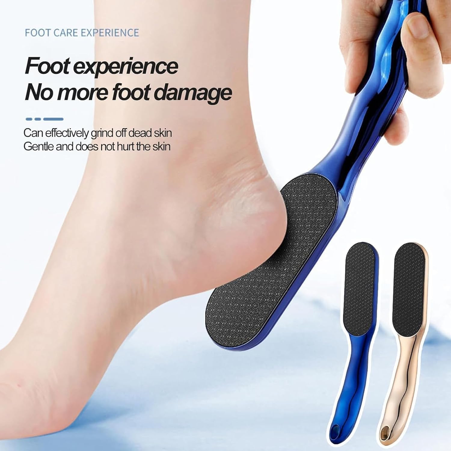  Nano Glass Foot File with Non-Slip Ergonomic Handle
