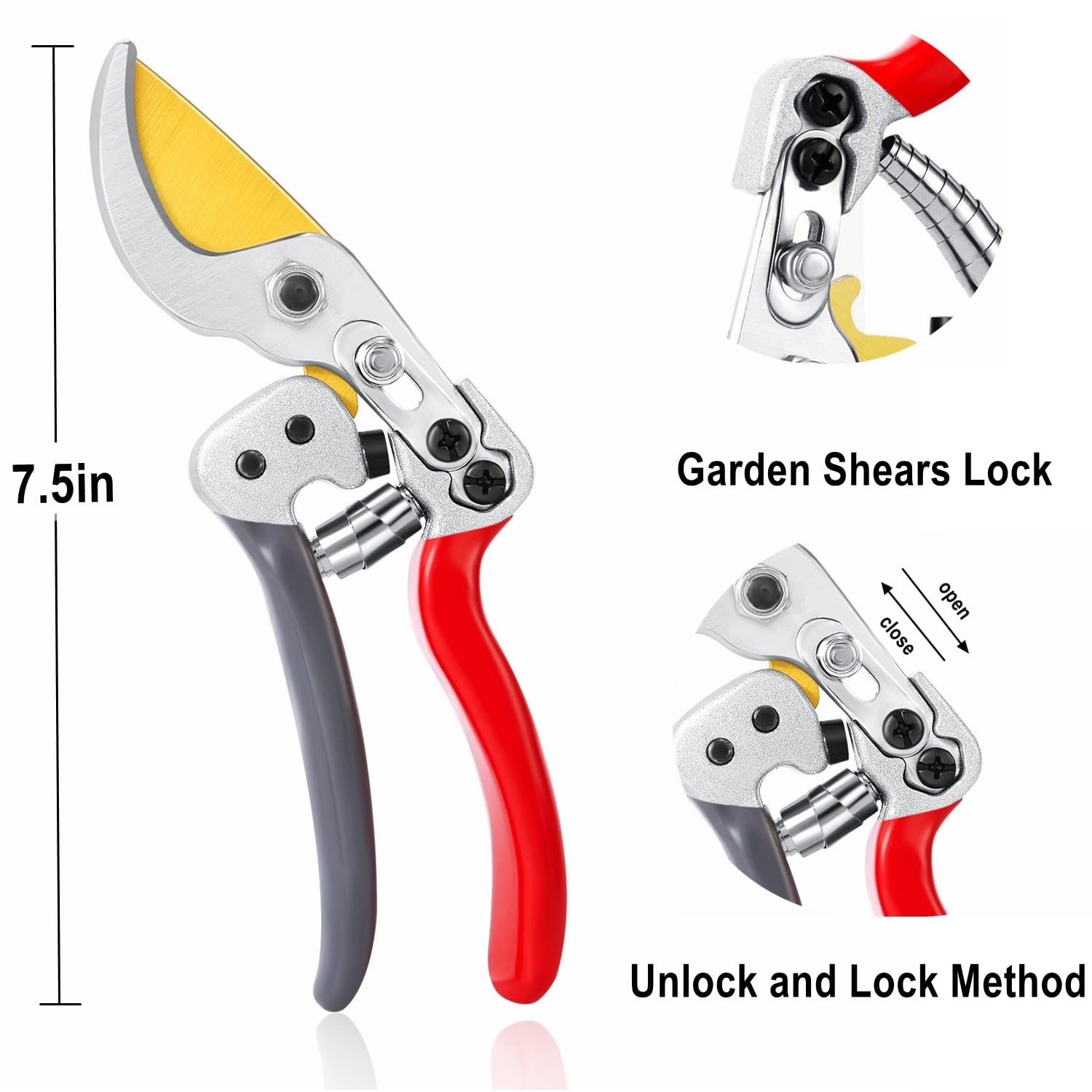 Durable Heavy-Duty Pruning Shears