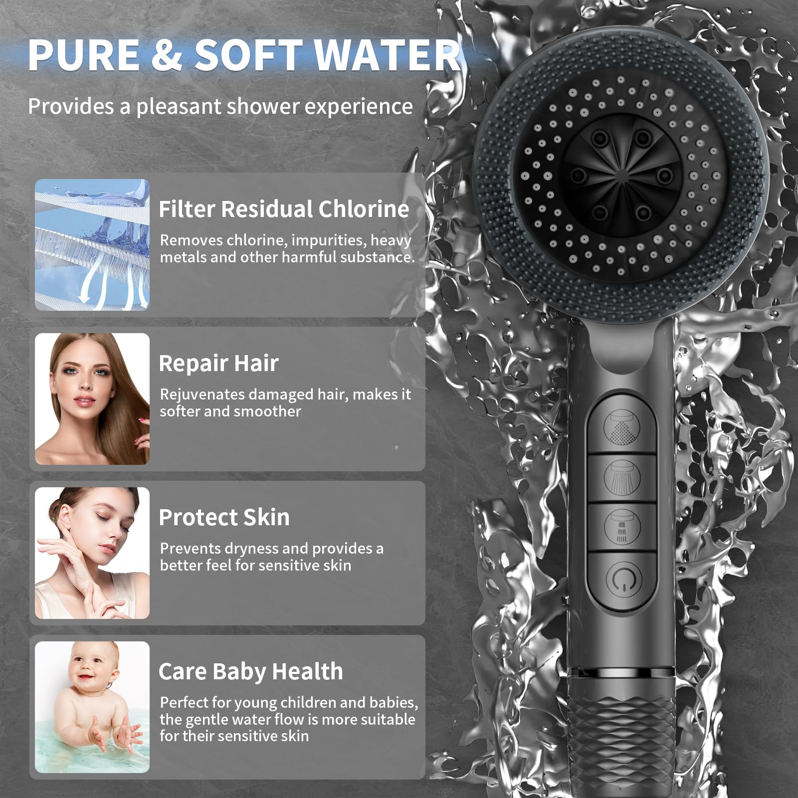 Multifunctional Massage Shower