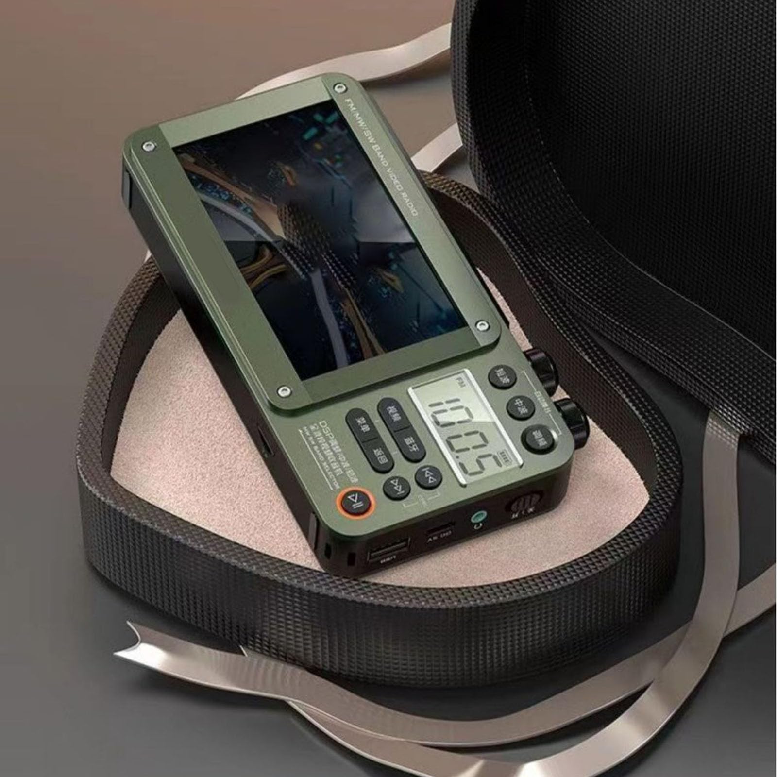 2024 New Multifunctional High-end Video Bluetooth Pocket TV Radio