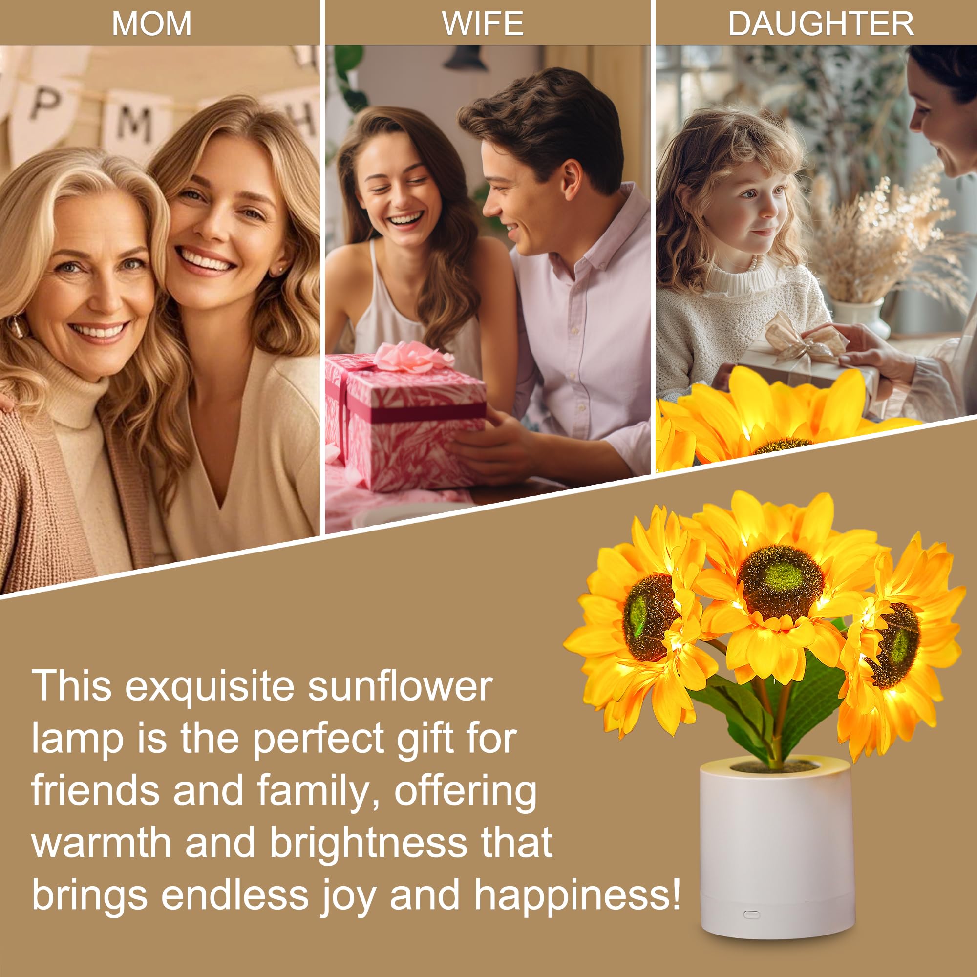 🔥49% OFF - 🌻Sunflower Led Simulation Night Light