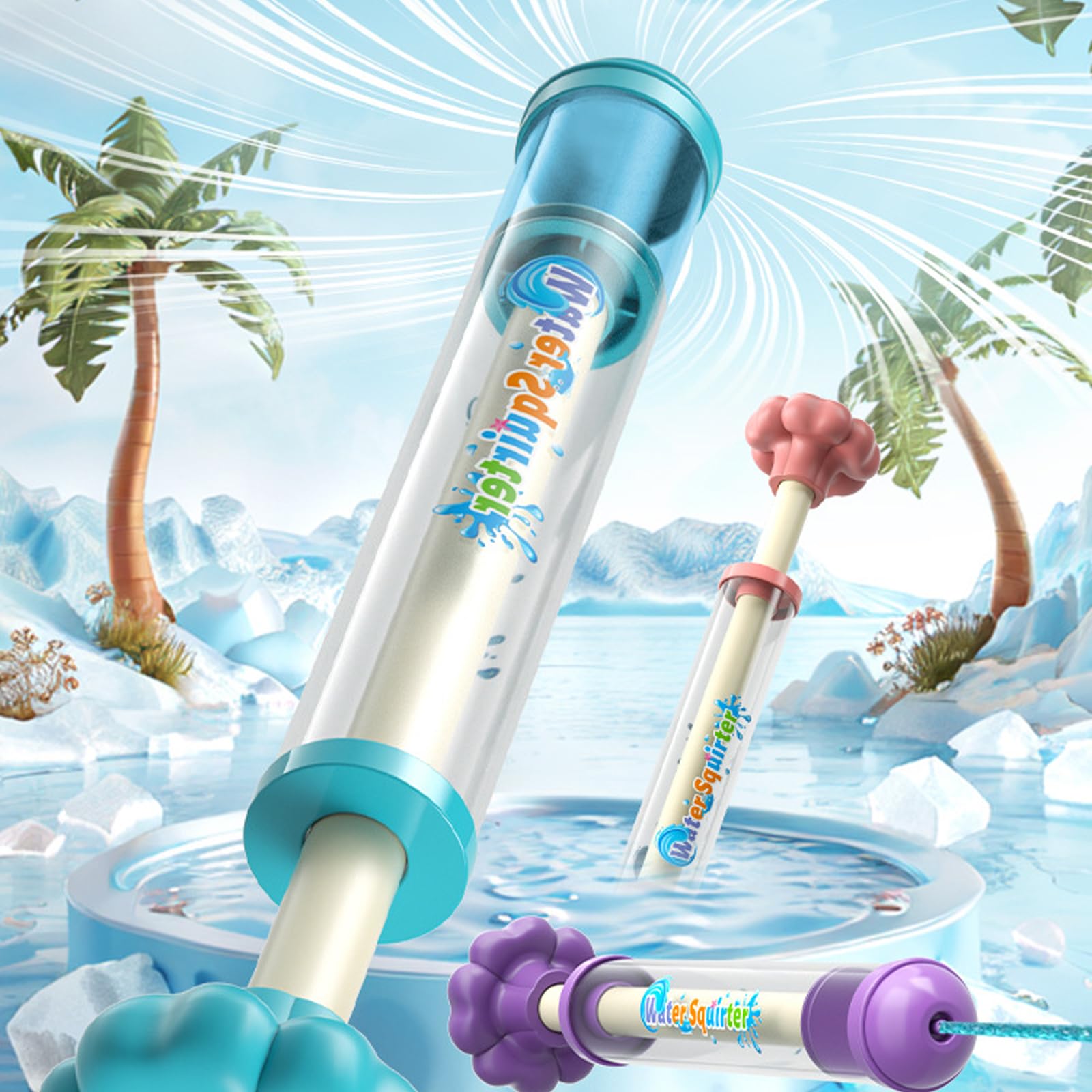 ☀️🎆Firework Style Water Spray Toy🔫💧