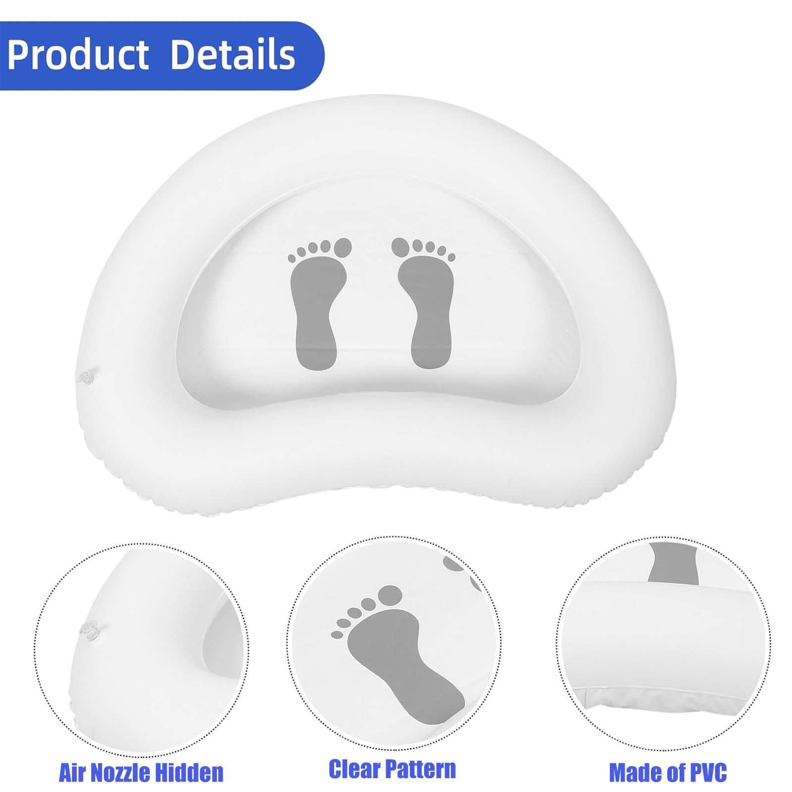 Inflatable Pool Foot Bath Basin