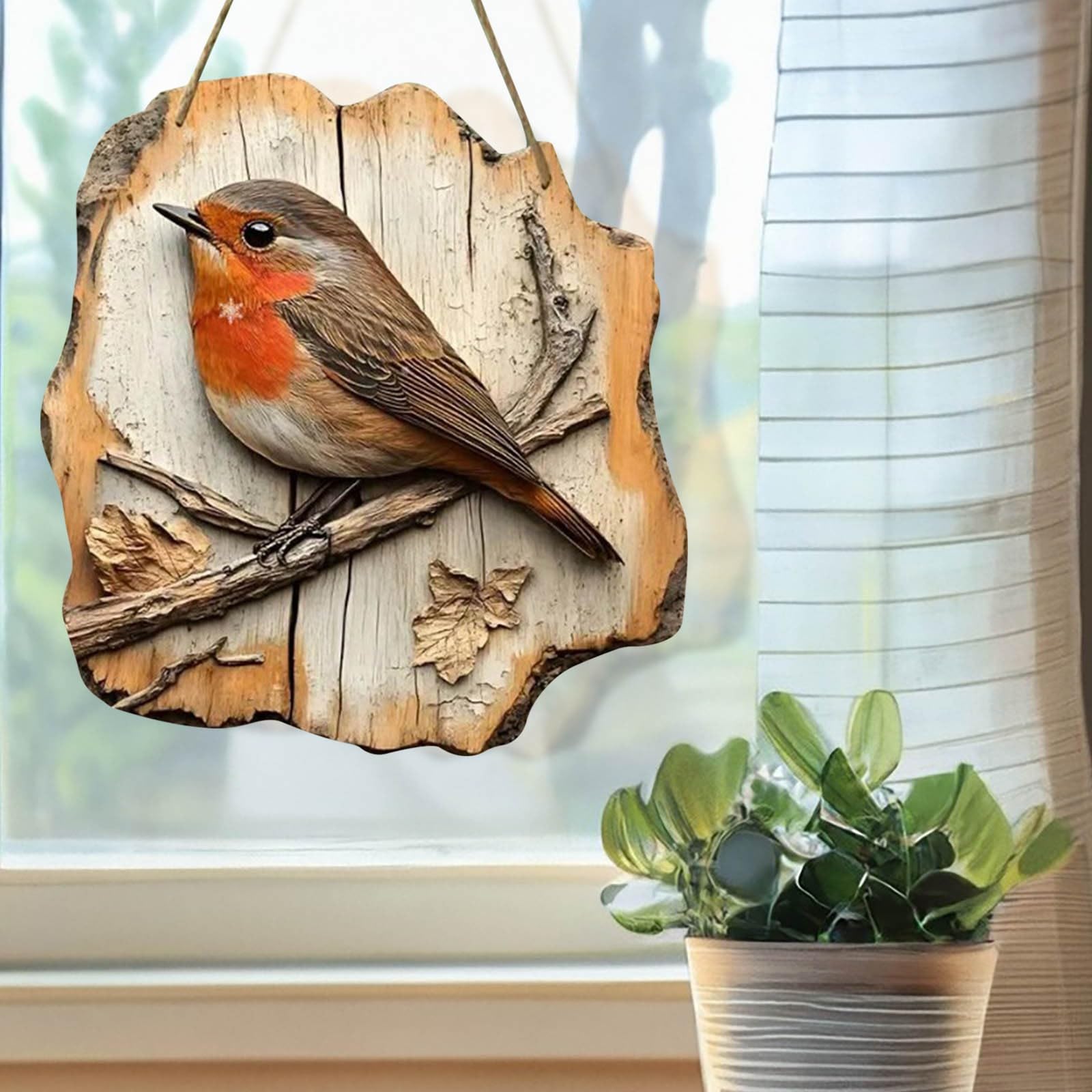 Hanging Bird Ornament for Animal Lovers Gift