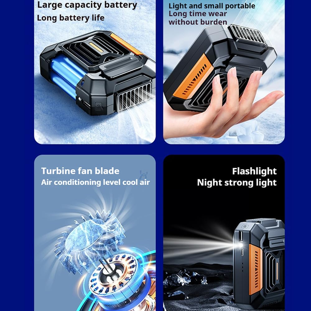 2025 New Personal Waist Portable Fan