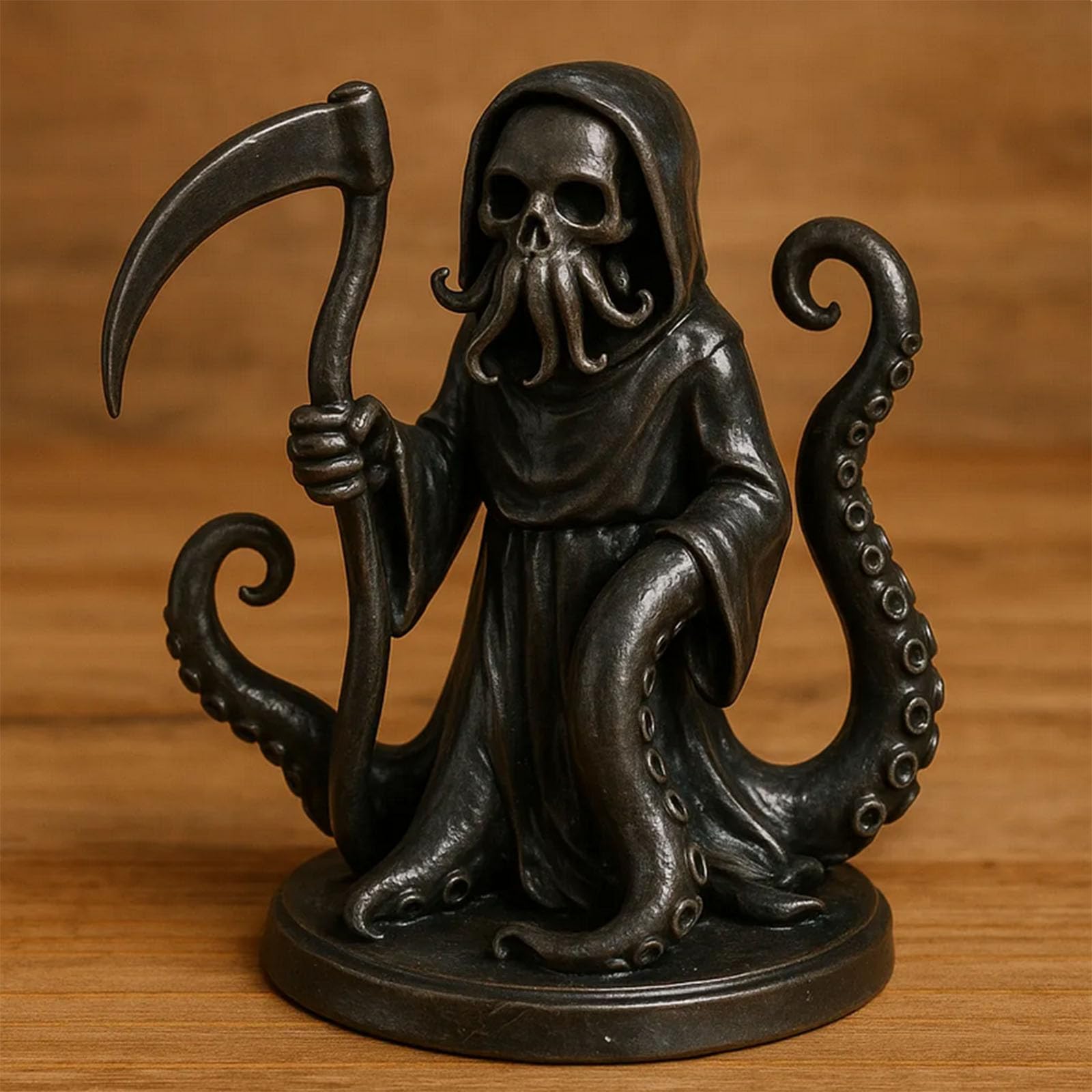 Gothic Octopus Tentacle Statue