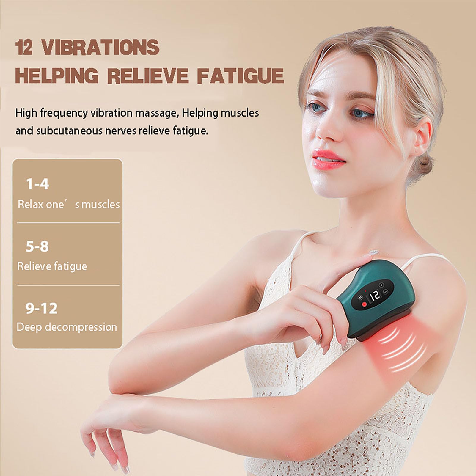 Electric Vibrating Scraping Board Can Relieve Pain Such As Fasciitis